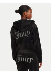 Juicy Couture Bluza Iccle JCWAS125308 Czarny Loose Fit. Kolor: czarny. Materiał: syntetyk