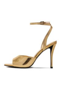 Eva Minge Sandały EO-FLORA-LT1605-6 Złoty. Kolor: złoty. Materiał: skóra #7