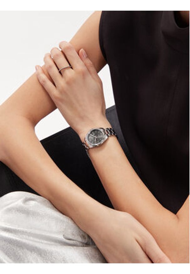 Casio Zegarek LTP-1302PD-1A1VEG Srebrny. Kolor: srebrny