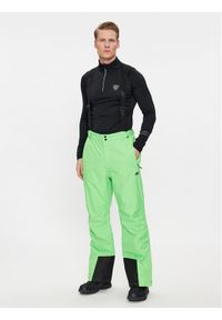 4f - Spodnie narciarskie 4F. Kolor: zielony. Sport: narciarstwo #1