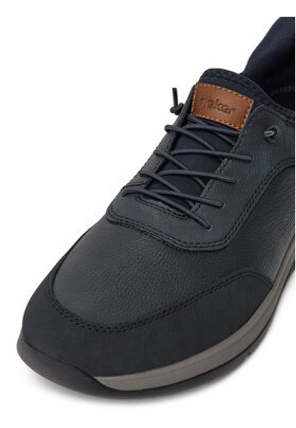 Rieker Sneakersy 39655-14 Czarny. Kolor: czarny. Materiał: skóra