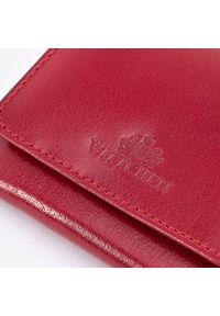 Wittchen - Damski portfel skórzany mały czerwony. Kolor: czerwony. Materiał: skóra #4