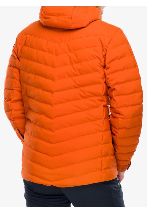 Kurtka narciarska męska Peak Performance Frost Ski Down Jacket. Kolor: pomarańczowy. Sport: narciarstwo