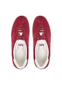 MICHAEL Michael Kors Sneakersy Wilton 42T5WLFS1S Bordowy. Kolor: czerwony. Materiał: nubuk, skóra #5