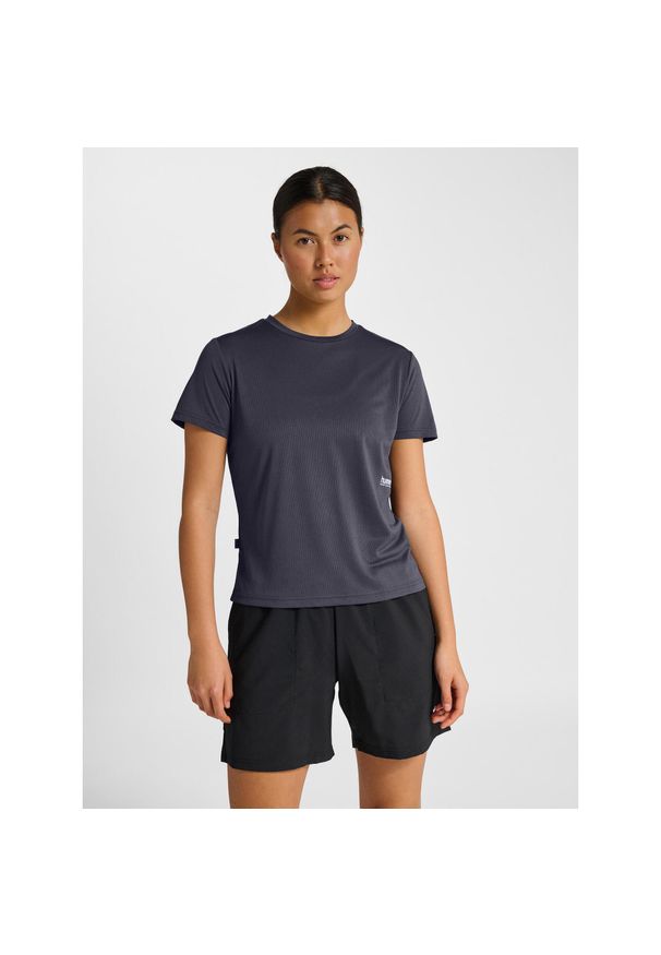 Damski jersey Hummel Pulse. Kolor: szary, brązowy, wielokolorowy. Materiał: jersey. Sport: fitness