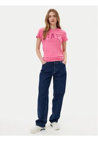 GAP - Gap T-Shirt 776775-04 Różowy Regular Fit. Kolor: różowy. Materiał: bawełna #3