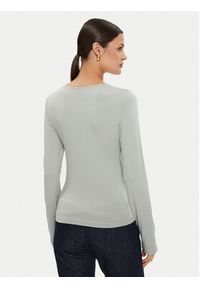 Gina Tricot Bluzka 23221 Szary Slim Fit. Kolor: szary. Materiał: wiskoza #3