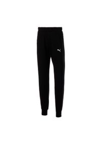 Puma Spodnie Ess Tr 84722001. Kolor: czarny. Materiał: dresówka