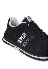 Replay - REPLAY Sneakersy GMS68 .000.C0098S Czarny. Kolor: czarny. Materiał: skóra #5