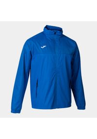 Kurtka do piłki nożnej męska Joma Montreal przeciwdeszczowa. Kolor: niebieski. Sport: tenis, piłka nożna