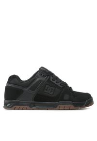 DC Sneakersy Stag 320188 Czarny. Kolor: czarny. Materiał: materiał #1