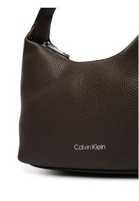 Calvin Klein Torebka LV04F3892G Brązowy ciemny. Kolor: brązowy. Materiał: skórzane #6