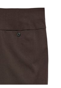 Vero Moda Spodnie materiałowe Sigga 10336315 Brązowy Wide Leg. Kolor: brązowy. Materiał: syntetyk