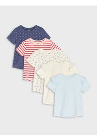 Sinsay - Koszulki 5 pack - wielobarwny