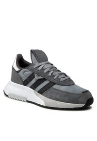 Adidas - adidas Sneakersy Retropy F2 GW0507 Szary. Kolor: szary. Materiał: zamsz, skóra