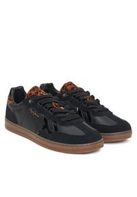 Pepe Jeans Sneakersy Ball Night W PLS000009 Czarny. Kolor: czarny. Materiał: skóra #6