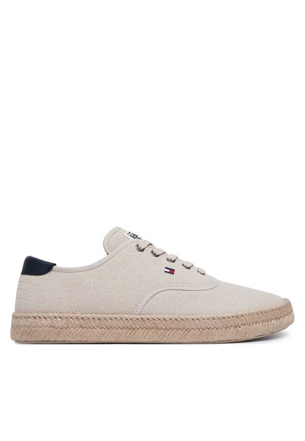 TOMMY HILFIGER - Espadryle Tommy Hilfiger. Kolor: szary