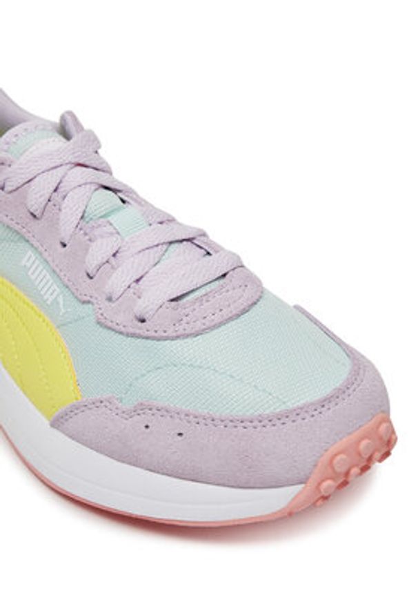Puma Sneakersy R78 Glance 401623 06 Kolorowy. Materiał: zamsz, skóra. Wzór: kolorowy