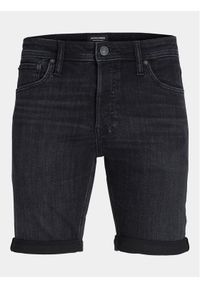 Jack & Jones - Jack&Jones Szorty jeansowe Rick 12257109 Granatowy Regular Fit. Kolor: niebieski. Materiał: bawełna #1