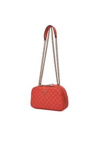 Guess Torebka HWEQG954174 Koralowy. Kolor: pomarańczowy. Materiał: skórzane