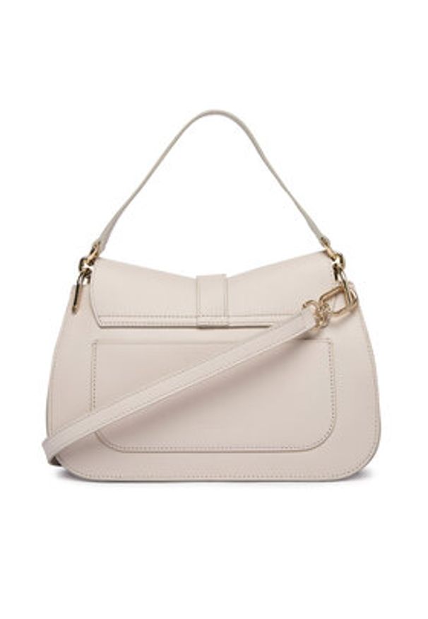 Furla Torebka Flow M WB00996 BX2045 BG 4556S Écru. Kolor: kremowy. Materiał: skórzane