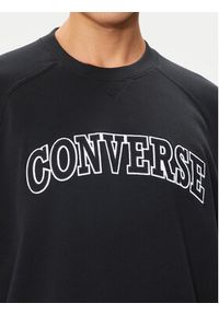 Converse T-Shirt M Retro Chuck Ss Crew 10026428-A01 Czarny Regular Fit. Kolor: czarny. Materiał: bawełna. Styl: retro #4