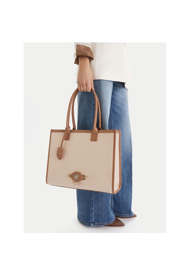 Torebka Nine West. Kolor: beżowy