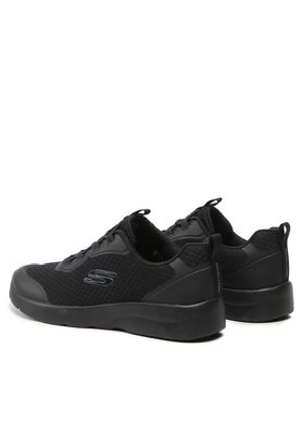 skechers - Skechers Sneakersy Social Orbit 149691/BBK Czarny. Kolor: czarny. Materiał: materiał