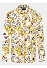 Versace Jeans Couture Koszula 74GAL2R0 Biały Regular Fit. Kolor: biały. Materiał: wiskoza #6