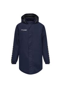 Kurtka wodoodporna Hummel Authentic Bench. Kolor: niebieski. Sport: piłka nożna #1