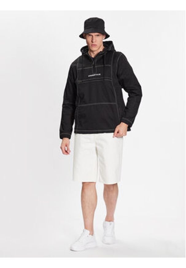 Primitive Kurtka anorak Concord PA123106 Czarny Regular Fit. Kolor: czarny. Materiał: bawełna