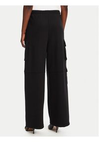 Patrizia Pepe Spodnie dresowe 8P0617/J219-K103 Czarny Relaxed Fit. Kolor: czarny. Materiał: syntetyk #4