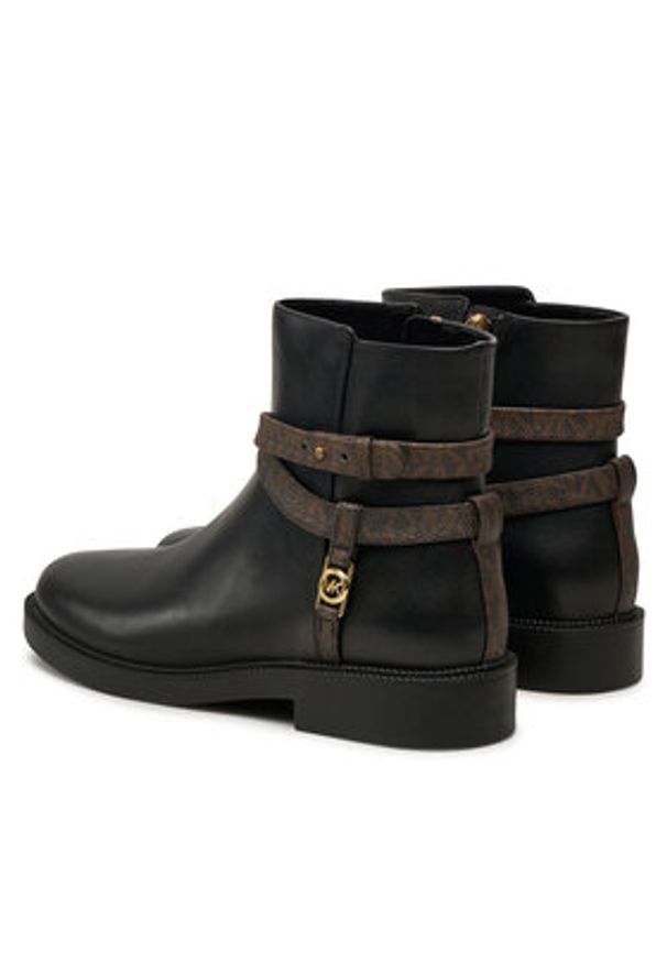 MICHAEL Michael Kors Botki 40F4ABME7L Czarny. Kolor: czarny. Materiał: skóra
