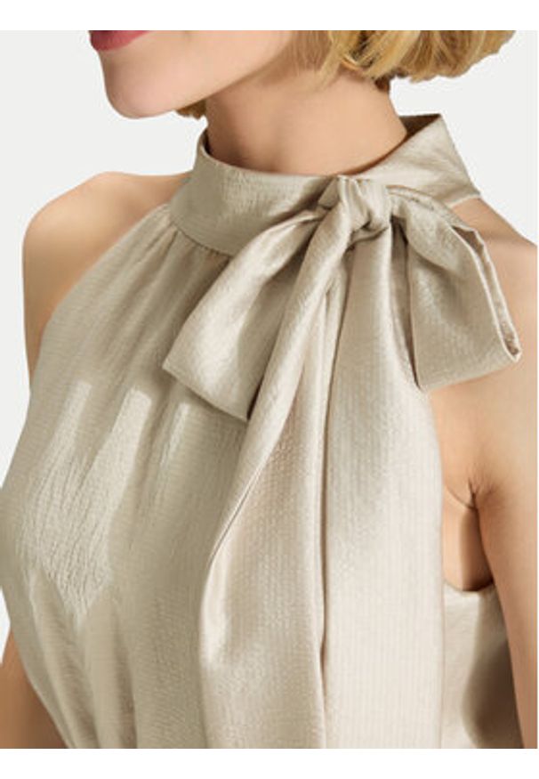 Swing Kombinezon 3AK01900 Beżowy Regular Fit. Kolor: beżowy. Materiał: syntetyk