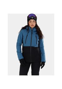 FUNDANGO - Kurtka Narciarska Damska Fundango Celine. Kolor: czarny, niebieski, wielokolorowy. Sezon: zima. Sport: narciarstwo #1