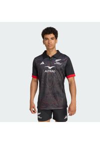 Adidas - Koszulka Māori All Blacks Home. Kolor: czarny. Materiał: jersey. Sport: piłka nożna