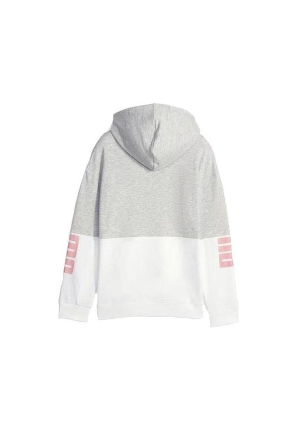 Puma - Bluza sportowa dla dzieci Power Colorblock Fl. Kolor: szary