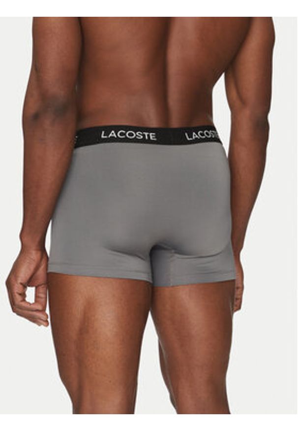 Lacoste Komplet 3 par bokserek 5H2394 Kolorowy. Materiał: syntetyk. Wzór: kolorowy