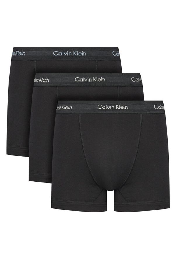Calvin Klein Underwear Komplet 3 par bokserek 0000U2662G Czarny. Kolor: czarny. Materiał: bawełna