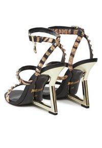 Just Cavalli Sandały 78RA3S62 ZSA32 Czarny. Kolor: czarny. Materiał: materiał #4