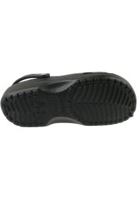 Klapki Crocs Classic 10001-001 czarne. Kolor: czarny. Materiał: materiał #5