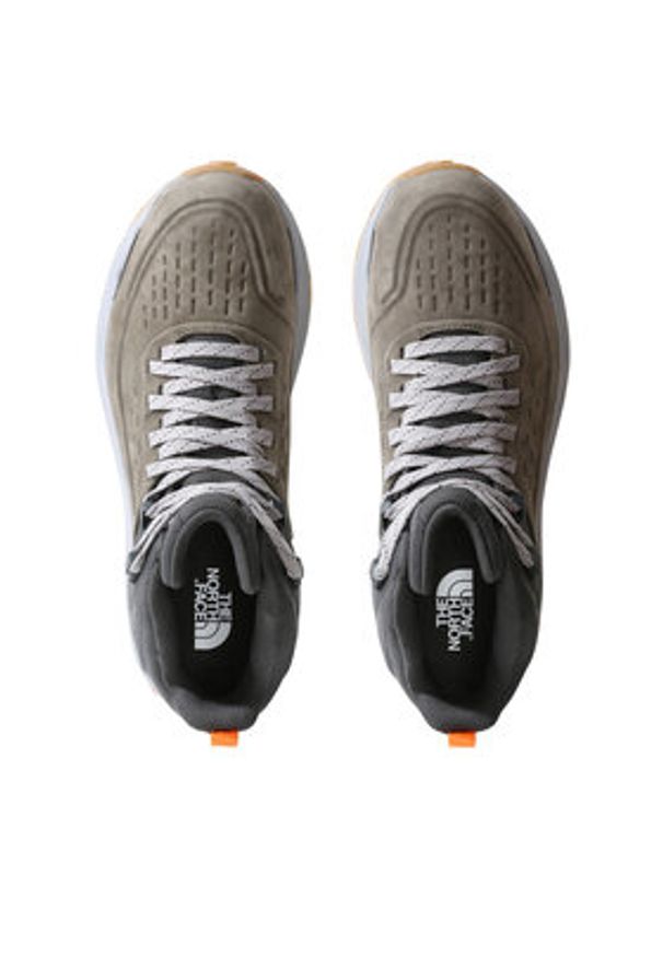 The North Face Trekkingi M Vectiv Exploris 2 Mid Futurelight LthrNF0A7W4X79K1 Khaki. Kolor: brązowy. Materiał: materiał. Sport: turystyka piesza