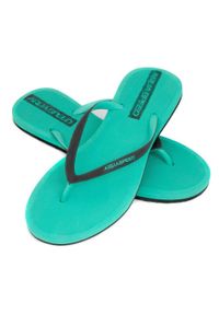 Japonki basenowe damskie Aqua Speed Genoa. Kolor: czarny, niebieski, wielokolorowy. Styl: sportowy