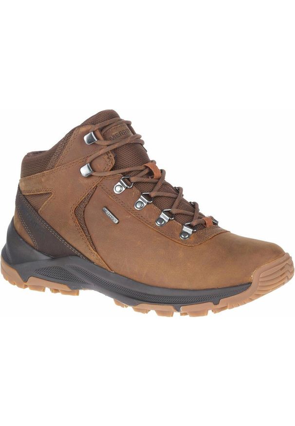 Buty Trekkingowe Męskie Merrell Erie Mid LTR Waterproof. Kolor: brązowy