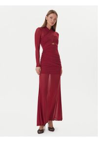 BARDOT - Bardot Sukienka wieczorowa Veria 59987DB Bordowy Regular Fit. Kolor: czerwony. Materiał: syntetyk. Styl: wizytowy #1
