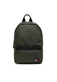 Tommy Jeans Plecak Tjm Essential D. Dome Backpack AM0AM12407 Khaki. Kolor: brązowy. Materiał: materiał #1