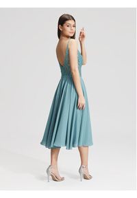 Hey Kyla Sukienka koktajlowa 5AC106HK Niebieski Slim Fit. Kolor: niebieski. Materiał: syntetyk. Styl: wizytowy #4