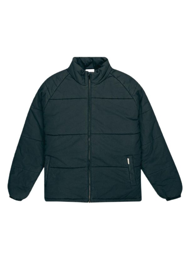 Kurtka sportowa męska Element Oddysey Puffa. Kolor: zielony. Materiał: elastan, poliamid. Sport: turystyka piesza