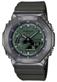 G-Shock - G-SHOCK ZEGAREK Metal Covered GM-2100B-3AER. Rodzaj zegarka: analogowe