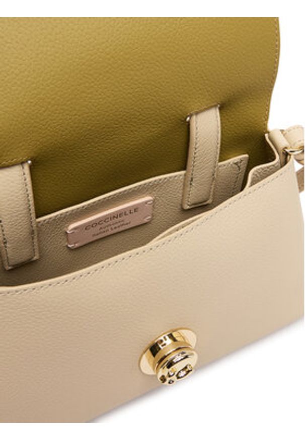 Coccinelle Torebka TOA Coccinellenikla E1 TOA 18 02 01 Beżowy. Kolor: beżowy. Materiał: skórzane